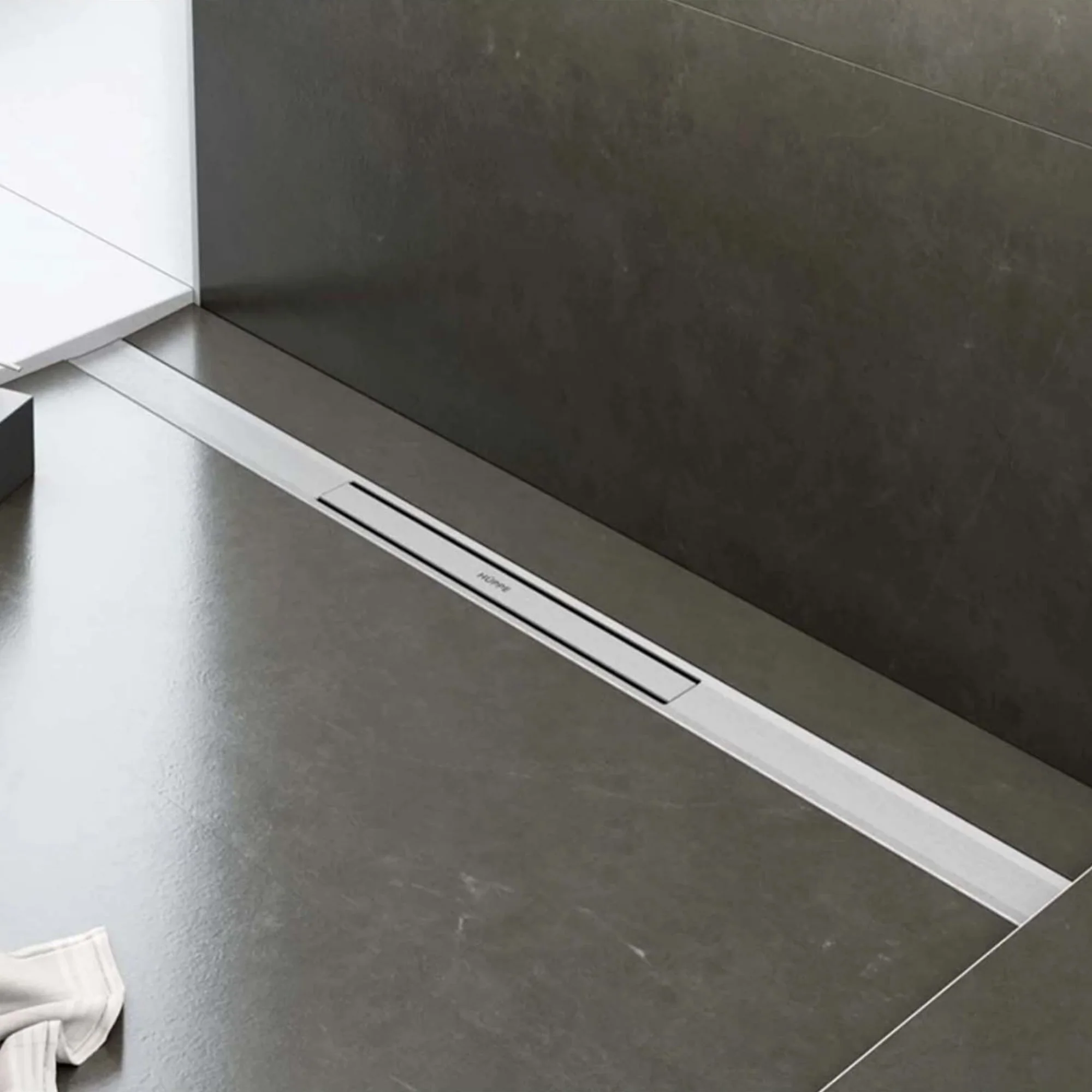 HÜPPE RİVER DUŞ KANALI 60 CM MAT YANDAN ÇIKIŞLI