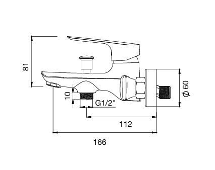 TANDEM BANYO BATARYASI FIRÇALANMIŞ NİKEL
