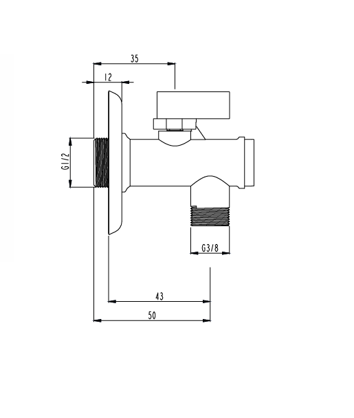 T100 FİLİTRELİ ARA MUSLUK KUTULU