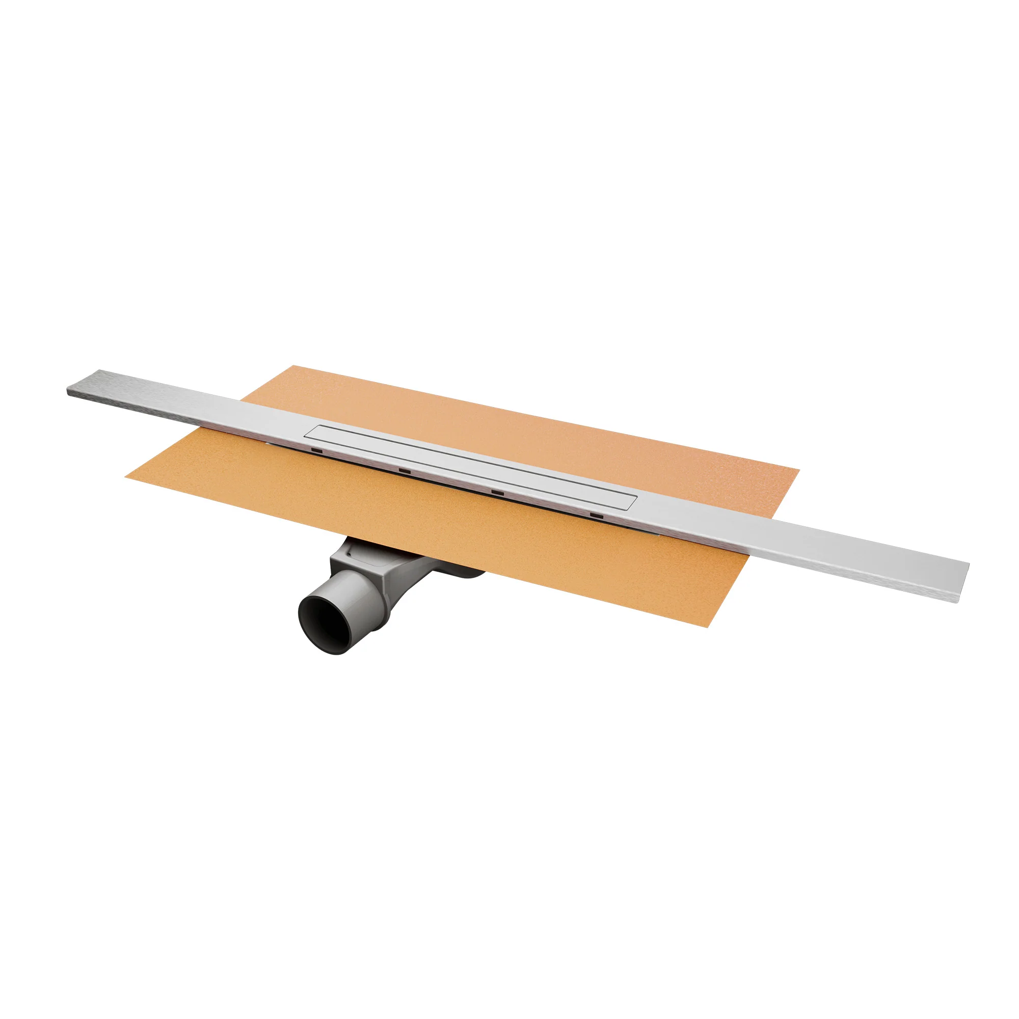 HÜPPE RİVER DUŞ KANALI 60 CM MAT YANDAN ÇIKIŞLI