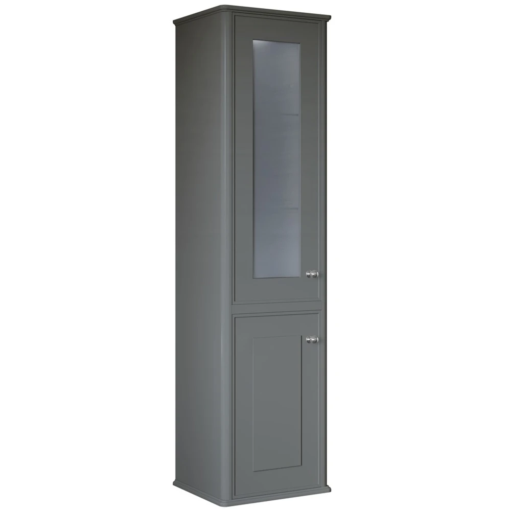 MİRO 42 CM BOY DOLAP MAT GRİ SAĞ